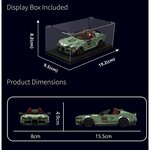Mould King 27046 - Kit de construction de modèle de voiture décapotable Supra