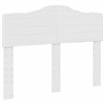 vidaXL Tête de lit Blanc Brillant 120 cm Bois d'ingénierie