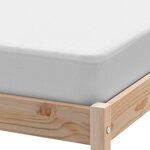 vidaXL Protège-matelas blanc 90x200 cm imperméable