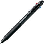 Stylo Bille Rétractable 4 couleurs VICUNA C4 Clip Noir x 5 PENTEL