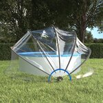 vidaXL Dôme de piscine rond 467x234 cm PVC