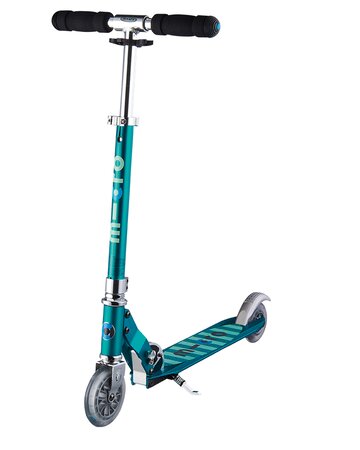 Trottinette  Sprite Bleu Pétrole grip Rayé