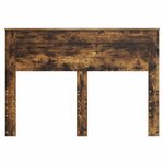 vidaXL Tête de lit Chêne fumé 160 cm Bois d'ingénierie