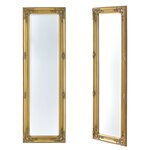 Miroir mural 132 x 42 x 3 5 cm doré 03_0007908