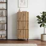 vidaXL Armoire à tiroirs 33 x 34 5 x 92 cm Bois d'ingénierie