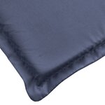 vidaXL Coussin de chaise longue bleu marine 180x60x3 cm tissu oxford