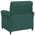 vidaXL Canapé 100  polyester  cadre en métal  MDF  Contreplaqué