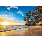 PUZZLE 1500 pieces - Coucher de soleil tropical - 59 X 84 cm