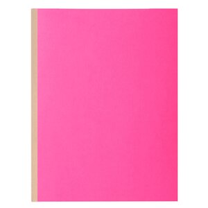 Paquet De 10 Chemises À Soufflet Dos Toilé Rock''s 320g/m2 - 24x32cm - Rose - X 10 - Exacompta