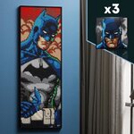 Lego 31205 art la collection batman de jim lee  avec le joker ou harley quinn  décoration murale pour adulte  idée de cadeau