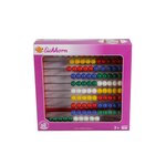 Simba Toys 100003405 - Boulier avec 100 boules colorées