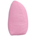vidaXL Coussin de Dos Rose 160 x 24 x 50 cm tissu