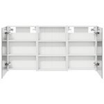 vidaXL Ensemble de Meubles de Salle de Bain 3 Pièces 120 x 10 5 x 60 5 cm