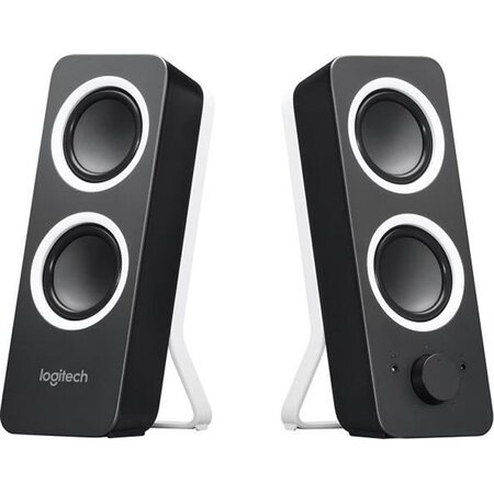 Logitech z200 speaker 2.0 midnight noir