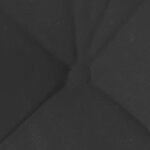 vidaXL Coussins de siège 4 Pièces Noir 40 x 40 cm Tissu en microfibre