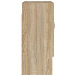 vidaXL Armoire murale Chêne sonoma 60x31x70 cm Bois d'ingénierie