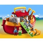 Playmobil 6765 - playmobil 1.2.3 - arche de noé transportable