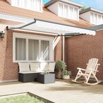 vidaXL Auvent Blanc 300 x 250 x 165 cm Polyester