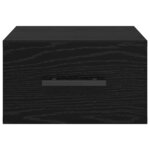 vidaXL Cabinet de chevet Chêne noir 35 x 35 x 20 cm Bois d'ingénierie