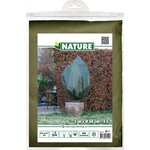 Nature Couvertures polaire d'hiver 3 Pièces 50 g/m² 100x50 cm vert