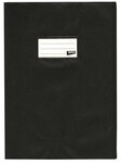 Lot De 10 X Protege Cahier Pvc 19/100 21X29 7 Noir