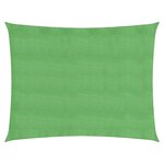 vidaXL Voile d'ombrage 160 g/m² Vert clair 2 5x3 5 m PEHD