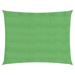 vidaXL Voile d'ombrage 160 g/m² Vert clair 2 5x3 5 m PEHD