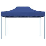 vidaXL Tente de fête Bleu 280 x 410 x 315 cm Tissu Oxford