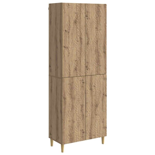 vidaXL Ensemble de Meubles 2 Pièces Chêne artisanal Bois d'ingénierie