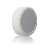 Plafonnier led rond - double fixation - cons. 6w - 800 lumens - blanc neutre