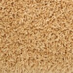 Vidaxl tapis d'escalier 5 pièces 65x25 cm beige