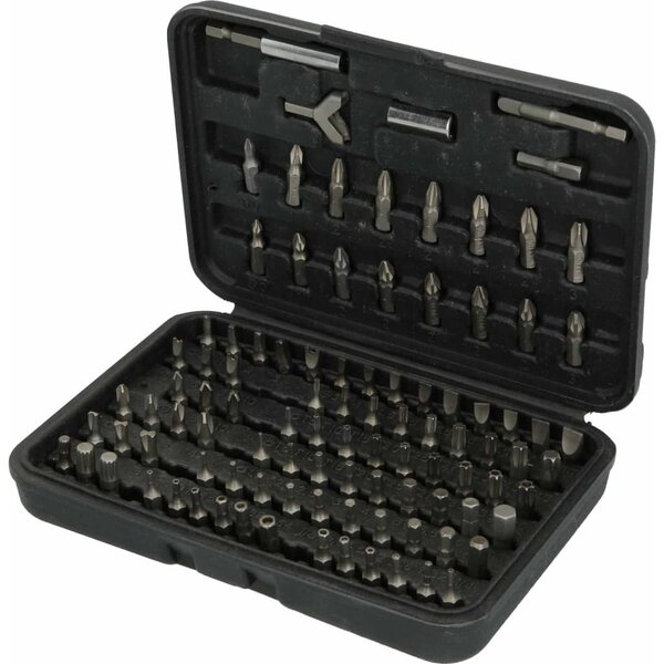 Brilliant tools jeu d'embouts de tournevis 5/16" acier 100 pièces