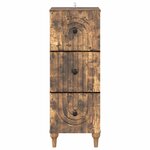 vidaXL Armoire à tiroirs 33 x 34 5 x 90 cm Bois d'ingénierie