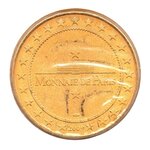 Mini médaille monnaie de paris 2009 - perroquet club nord alsace (ara bleu et jaune)