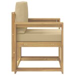 vidaXL 2 Pièce Ensemble de canapés d'extérieur Polyester