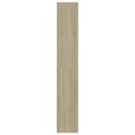 vidaXL Armoire de salle de bain Chêne sonoma Bois d'ingénierie