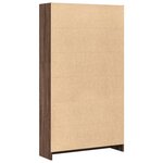 vidaXL Bibliothèque chêne marron 80x24x143 cm bois d'ingénierie