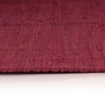 Vidaxl tapis chindi coton tissé à la main 200 x 290 cm bordeaux