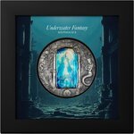 Pièce de monnaie en Argent 20 Dollars g 93.3 (3 oz) Millésime 2023 Underwater Fantasy MERMAIDS