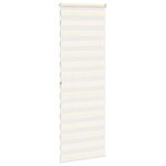 vidaXL Store zèbre beige marbré largeur du tissu 75 9 cm polyester