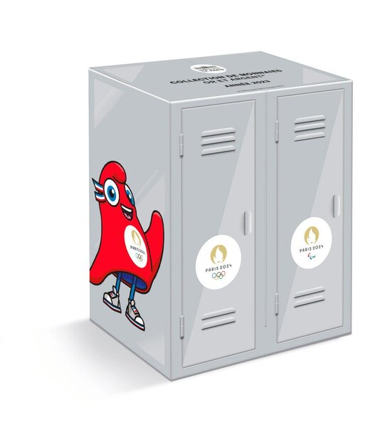 Mascotte des Jeux Olympiques de Paris 2024 Pièce de 10 Euro Argent BE