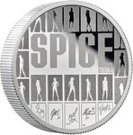 Monnaie SPICE GIRLS Legends Of Music 2 Oz Argent 5 Pounds United Kingdom 2026