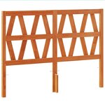 vidaXL Tête de lit cire marron 160 cm bois massif de pin