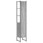 vidaXL Armoire de salle de bain sonoma gris bois d'ingénierie