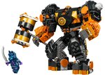 LEGO NINJAGO - Robot Élémentaire de la Terre de Cole - Modèle 71806 pour Enfants