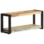 vidaXL Meuble TV 90x30x40 cm Bois de récupération massif