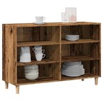 vidaXL Buffet vieux bois 103 5x35x70 cm bois d'ingénierie