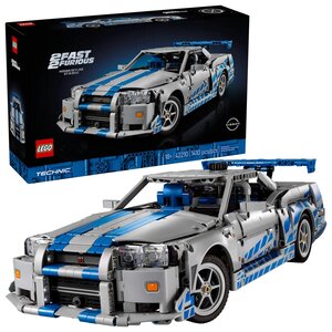 LEGO Technic Voiture Nissan Skyline GT-R (R34) 2 Fast 2 Furious - Modèle Détail Réaliste 42210