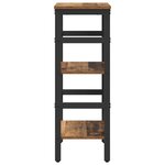 vidaXL Étagère Bois Ancien 40 x 29 5 x 81 cm Bois d'ingénierie