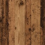 vidaXL Bibliothèque vieux bois 68 5x32x68 5 cm bois d'ingénierie